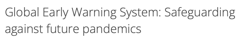 The Quadripartite Joint Offer-A call for targeted investment in One Health  